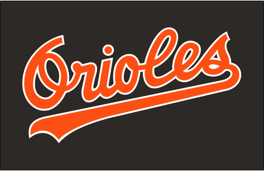 Baltimore Orioles 1989-1994 Jersey Logo fabric transfer